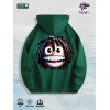 3D Dreadlocks Face Graphic Hoodie 100% Cotton US Warehouse 7