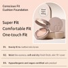 MOONSHOT KOREA Conscious Fit Cushion Foundation Flawless Coverage,Glass skin,Long-Lasting, Lightweight,