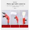 Multi-Angle Paint Brush Extender for High Ceiling Walls Corners,Extension Pole