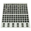 DGZZI Rocker Switch Label Decal 120PCS Night Glow Graphic Text