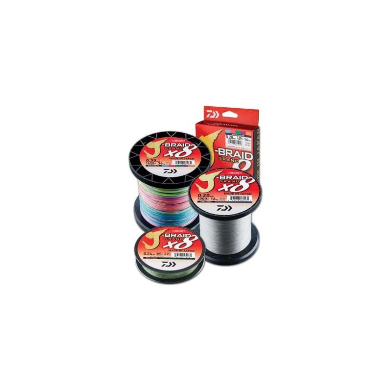 Daiwa J-Braid Grand X8 Blue 0.20, 16.0 kg, 135 m