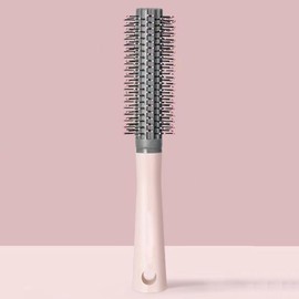 Round Hair Brush Radial Hairbrushes Curling Brush Styling Brush Massage Hairbrushes Hairbrush Round Small Round Hairbrush for Short Hair, Long Hair, Bangs, Beard, for Hair Volume and Shine (Pink)