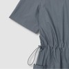 JAJU [JAJU] Women's Rustling String Dress_Blue Gray