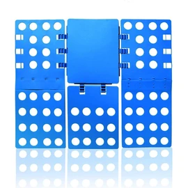 Magic Fast Speed Adult Clothes Shirt Folder Organizer Flip Folding Board (Blue), Unfolded. 31cm length 23.5 Width