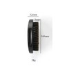 Portable Black Soft Bristle Hair Beard Brush