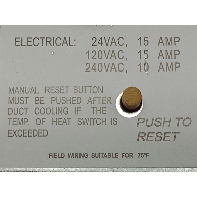 Ruskin EFL 165 Electric Fuse Link with End Switch