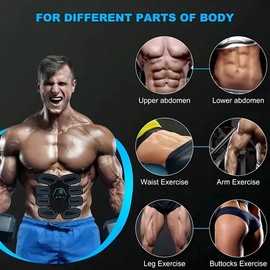 Electroestimulador Muscular Ems Para Quemar Grasa Abdominal