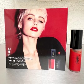 Yves Saint Laurent YSL Yves Saint Laurent Tatouage Couture In #201 Rouge .3ml Travel Size