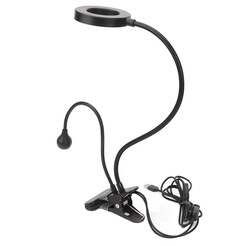 2 in 1 Gooseneck Curing Lamp USB Interface Adjustable Bendable