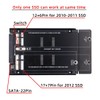 chenyang 12+6Pin ＆ 17+7Pin MAC SSD to 2.5" SATA 2