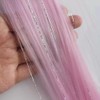 2 x Clip-In Hair Extension Highlights Streaks, Colourful Hair Highlights