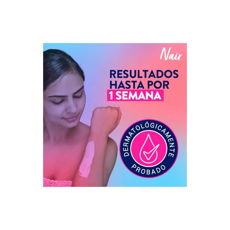 Nair Glides Away Crema Depiladora Barra Aceite 100 Natural Coco