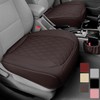 2 Pack Leather Front Car Seat Cover Bottom Car Seat,