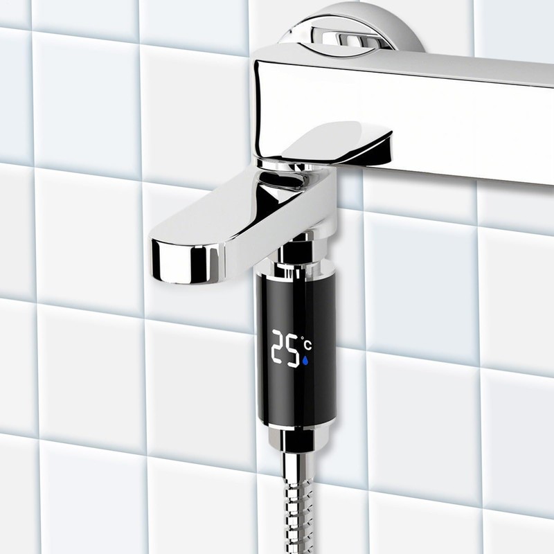Shower Temperature Indicator,Real-Time Shower Temperature Gauge | Waterproof Portable Precise
