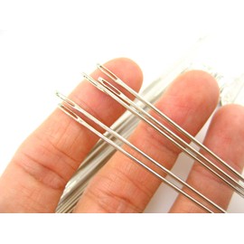 30pc of Long Large Eye 87mm Needles Hand Stitches Heavy Duty Hand Sewing Needles