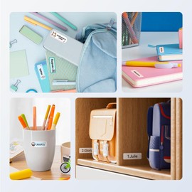 NIIMBOT NIIMBOT D110 New Version Label Maker Machine with Tape, Portable Bluetooth Sticker Printer, Wireless Label Sticker Maker, Mini Label Printer for Home Kitchen School Office Organization (Green)