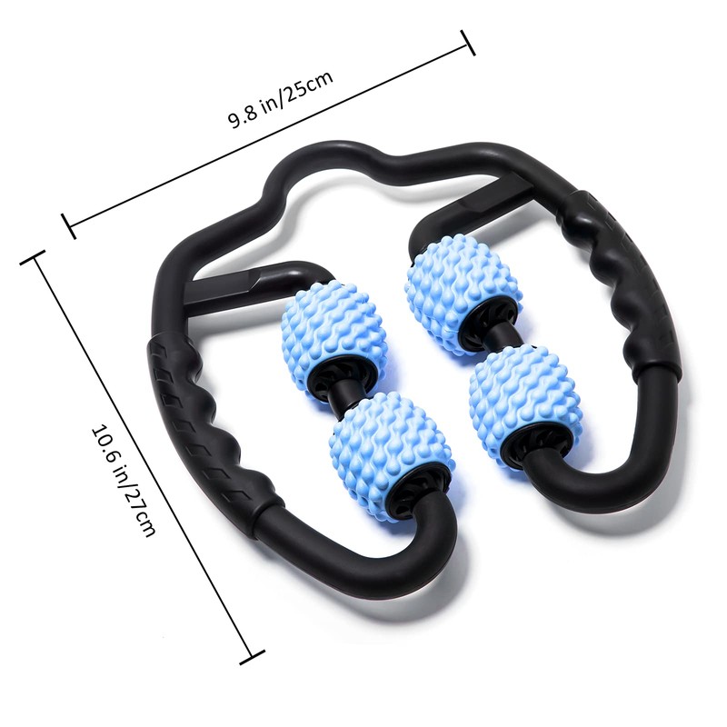 3D Muscle Massage Roller with Handle Trigger Point Massager Legs,