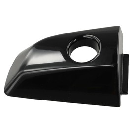 Yestree Front Left Outer Door Handle Lock Cylinder Cover for Honda CR-V 2017-2022 Driver Side Handle Cover with Hole Replace 72187-TLC-A11 1Pcs Black