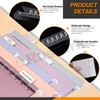 Rustark 100Pcs 2 Inch Hanging File Folder Tabs with Inserts,