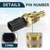 A ABSOPRO Coolant Temperature Sensor Water Temperature Sensor for Jeep