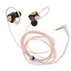 Wired Sound Isolating Earbuds with Microphone Detachable Dynamic Earphone with