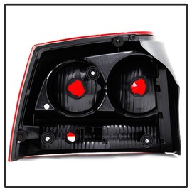 ACANII - For 2006 2007 2008 Dodge Charger Red Smoked Tail Lights Brake Lamps 06-08 Left+Right
