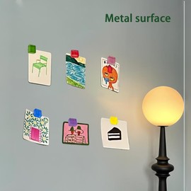 24Pcs Strong Fridge Magnets,Colorful Refrigerator Magnets,Office Kitchen Locker Glass,Cute Decorative Magnets, 24 Colors