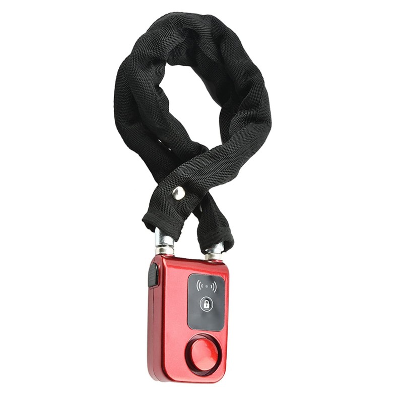ASHATA Smart Bluetooth Bicycle Lock, Bicycle Alarm App Controlled Cable