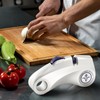 Homly Knife Sharpeners with Multifunctional 5-Stage Sharpening Angles 15°, Polishing