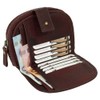 Luxury Leather Women's Purse with Zip 13.5 cm Various Colours,