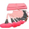Pinkwood Practical Makeup Brush Set 24-Piece Set - Pink