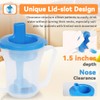 EHUSPU Dysphagia Regulating Drinking Cup Set – Spill-Proof, Adjustable Flow