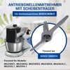 VIOKS Continuous Shredder Blade Replacement for Bosch MUM Accessories 10000314