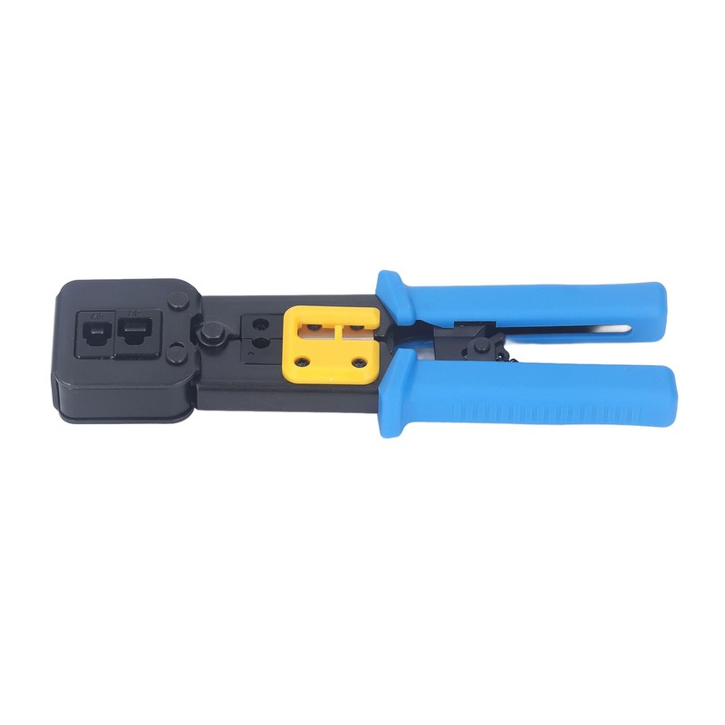 RJ45 Crimp Tool Kit Pass Thru CAT6 CAT5E Crimping Tools