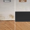 Flexible Baseboard Molding Trim, 4" (W) x 39.4' (L) Self-Adhesive