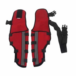 Greensen Langlebige Hundebein -Klammer -Set mit Reflektierenden Streifen für Haustiere Bietet Unterstützung und Stabilität (L)