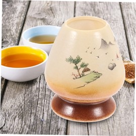 COLLBATH Matcha Brush Whisk Holder Japanese Matcha Tea Set Ceramic Matcha Rests Tea Whisk Stand Tea Cup Holder for Matcha Lovers