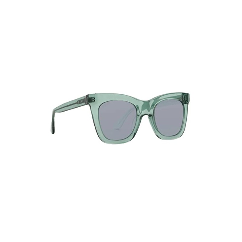 DIFF Eyewear Kaia Julep Crystal + Grey Mirror Polarized Lens