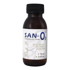 San-o3 Aceite Ozonizado De Oliva Extra Virgen, Meq: 800-1000, 70 Ml