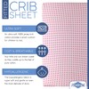 (60cm x 100cm (MINI CRIB), Argyle Pink) - Crib Sheet