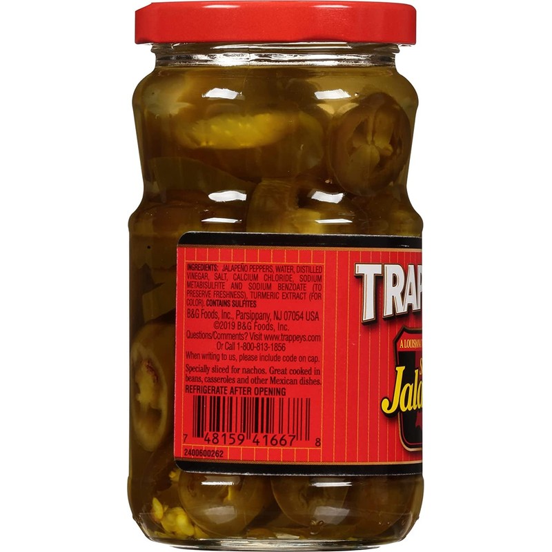 Trappeys Pepper Jalpno Slcd (Pack of 6)