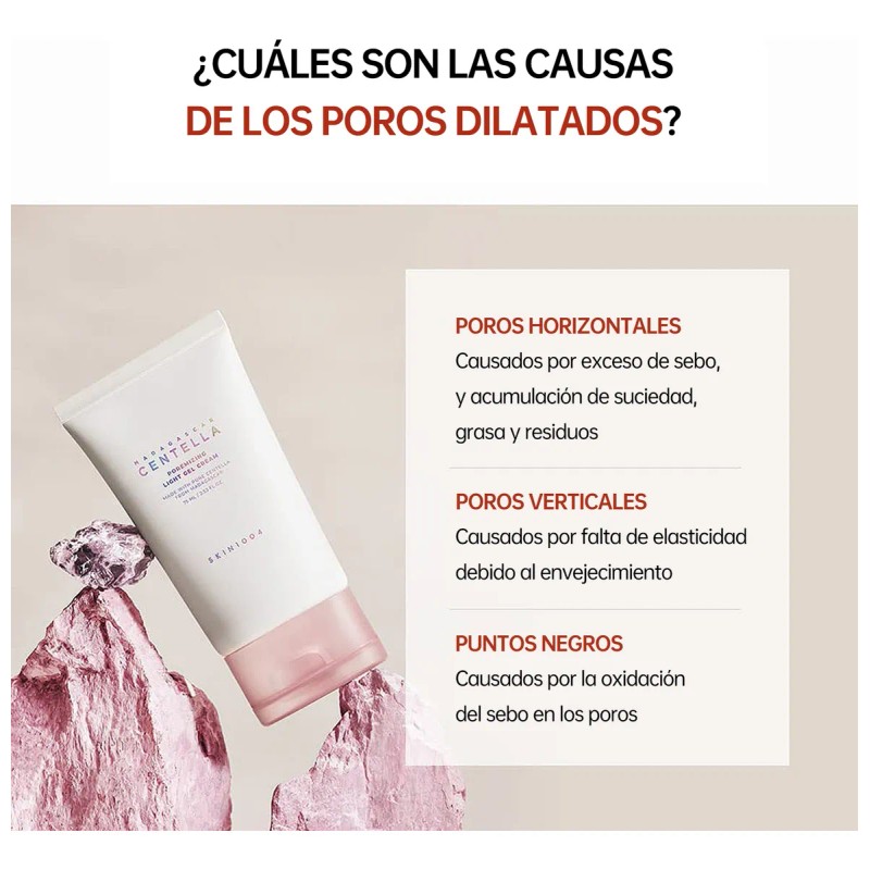 Skin1004 Gel Crema Ligera Poremizing Centella Madagascar