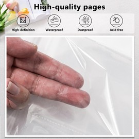 Vienrose Linen Cover Photo Album 4 × 6 Memory Book 208 Photos with Front Window Writing Space with 52 Notes 10.24 x 7.48 Inch 104 Pockets, Perfect for Weddings Anniversaries and Birthdays Beige