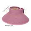 MK MATT KEELY Large Beach Straw Sun Hats Women Foldable
