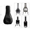 Large Chiminea Cover, Waterproof Windproof Anti-UV Heavy Duty Rip Proof