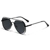 SHEEN KELLY Classic Aviator Sunglasses Women Men Retro Rimless Style