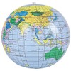 Rhode Island Novelty Inflatable Earth Globe Beach Ball 16" -Blue