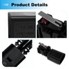 Boot Switch Compatible with 1K0962103, Boot Flaps Compatible with Passat