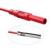 Goupchn Insulated Safety Shrouded 4mm Banana Female Jack Socket Solder