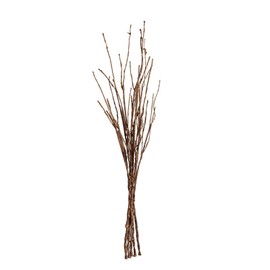 SUNFECILI Lifelike Dry Willow Branches Bendable Iron Wires Artificial Floral Flower Stub Stem DIY Craft Wedding Home Room Office Hotel Hall Decoration,Lifelike Dry Willow Branches Bendable